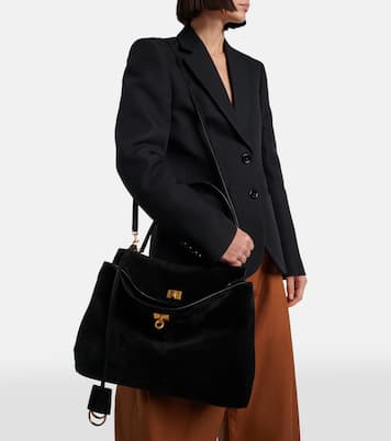 Borsa Rodeo Medium in suede | Balenciaga