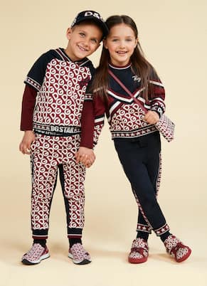 Felpa a stampa in cotone | Dolce&Gabbana Kids