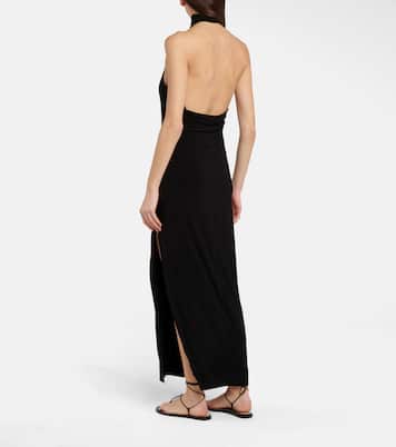 Turtleneck maxi dress | Norma Kamali
