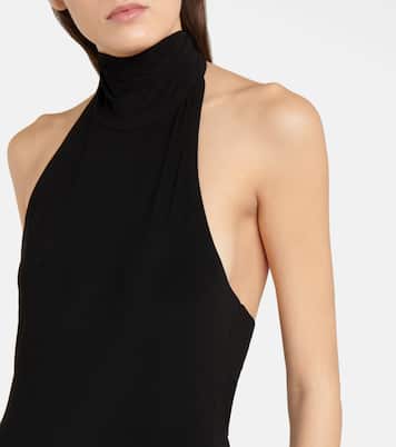 Turtleneck maxi dress | Norma Kamali