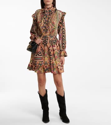 Minikleid aus Wolle und Seide | Etro
