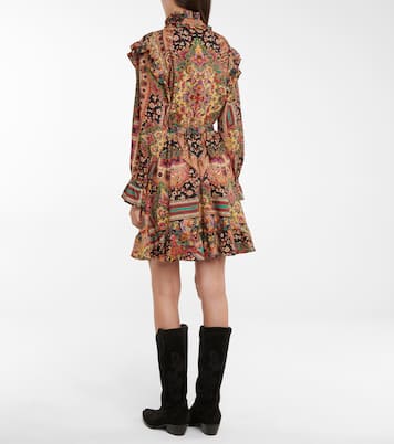 Minikleid aus Wolle und Seide | Etro