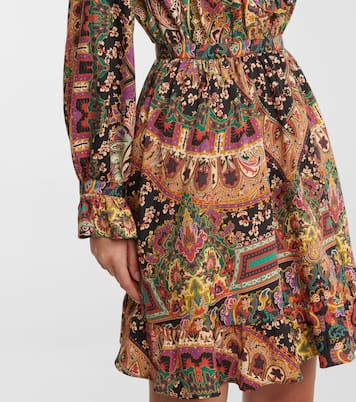 Minikleid aus Wolle und Seide | Etro