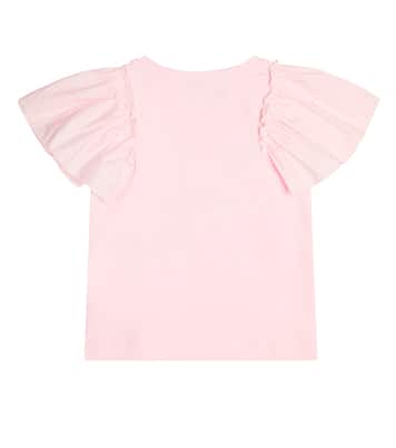 Camiseta en punto de mezcla de algodón | Monnalisa