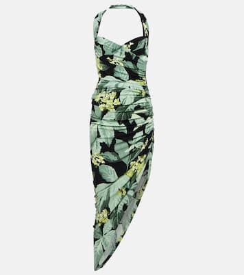 Vestido midi Cayla estampado | Norma Kamali