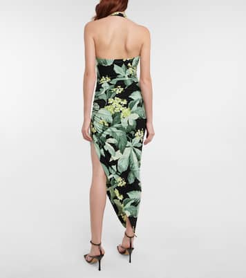 Vestido midi Cayla estampado | Norma Kamali