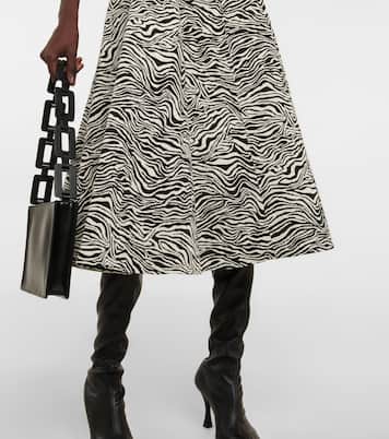 Robe midi en jacquard | Proenza Schouler