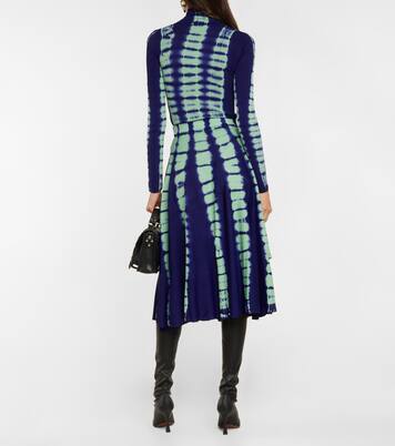 Falda midi acampanada tie-dye | Proenza Schouler