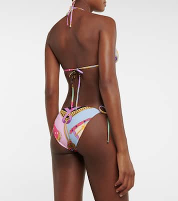 I Ventagli printed bikini bottoms | Versace