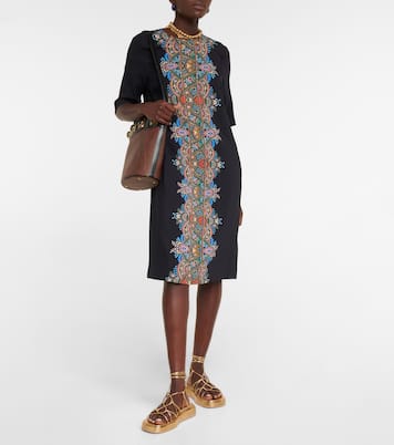 Printed jersey tunic dress | Etro