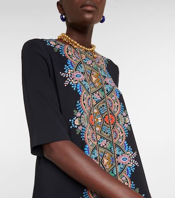Printed jersey tunic dress | Etro