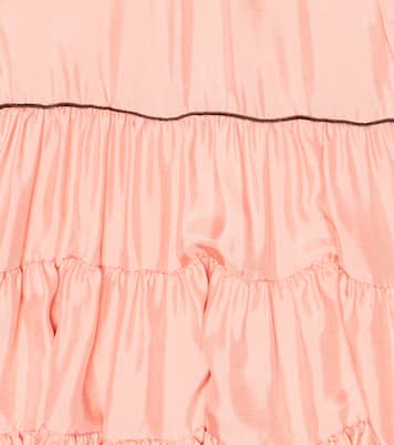 Ruffle-trimmed dress | Il Gufo
