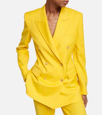 Blazer en laine mélangée | Gabriela Hearst