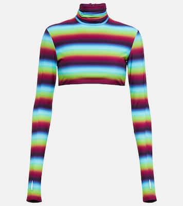 Cropped-Top aus Crêpe | Alex Perry