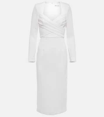 Bridal Phoebe midi dress | Rebecca Vallance
