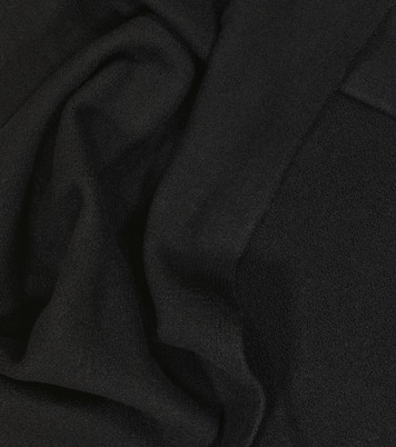 Sciarpa in lana con dettaglio a coste | Jil Sander