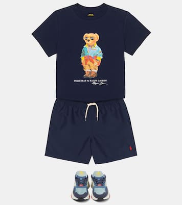Traveler embroidered swim trunks | Polo Ralph Lauren Kids