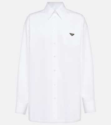 Camicia in popeline di cotone | Prada