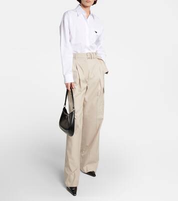 Camicia in popeline di cotone | Prada