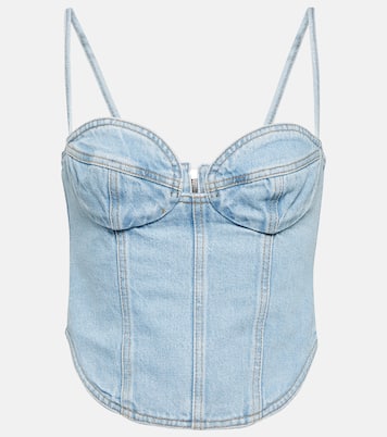 Bustier en jean | Magda Butrym