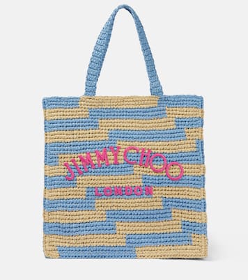 Borsa Avenue in rafia | Jimmy Choo