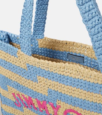 Borsa Avenue in rafia | Jimmy Choo