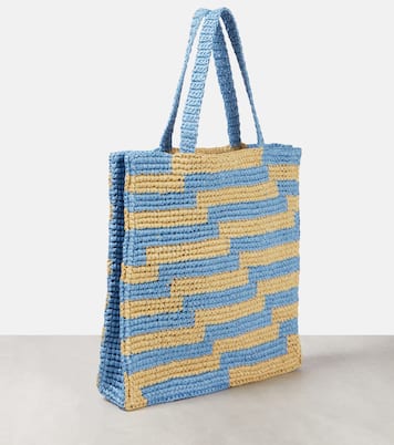 Borsa Avenue in rafia | Jimmy Choo