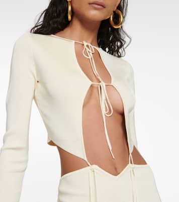 Maxikleid aus Rippstrick | Aya Muse