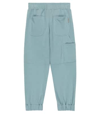 Pantalones deportivos de algodón | Brunello Cucinelli Kids