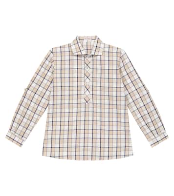 Camisa Miguel de algodón a cuadros | La Coqueta