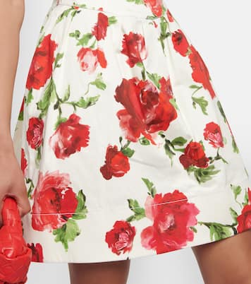 Minikleid aus einem Baumwollgemisch | Carolina Herrera