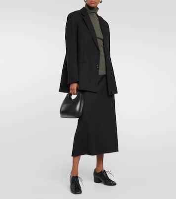 Pumps Souris stringate in pelle | Lemaire