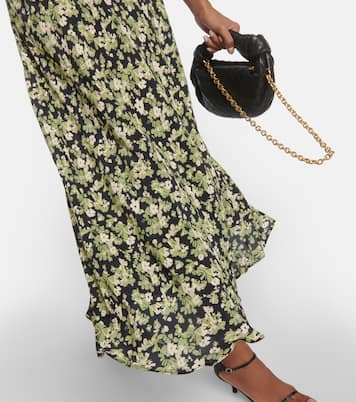 Vestido midi Amina con encaje | Rixo