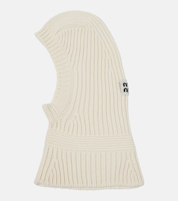 Wool-blend ski mask | Miu Miu