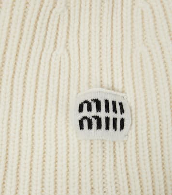Wool-blend ski mask | Miu Miu