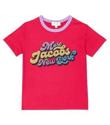 Camiseta en jersey de algodón con logo | Marc Jacobs Kids