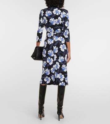 Abito midi Borris con stampa | Diane von Furstenberg