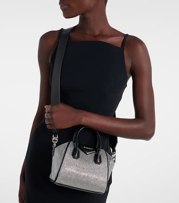 Sac Antigona Toy Mini à cristaux | Givenchy