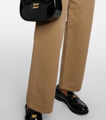 Jean ample à taille haute | Miu Miu