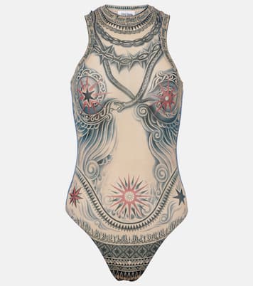 Tattoo Collection printed bodysuit | Jean Paul Gaultier