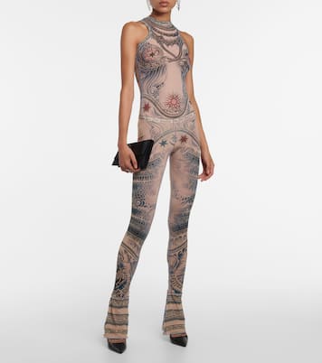 Tattoo Collection printed bodysuit | Jean Paul Gaultier