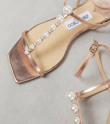 Sandales Amari en cuir à ornements | Jimmy Choo