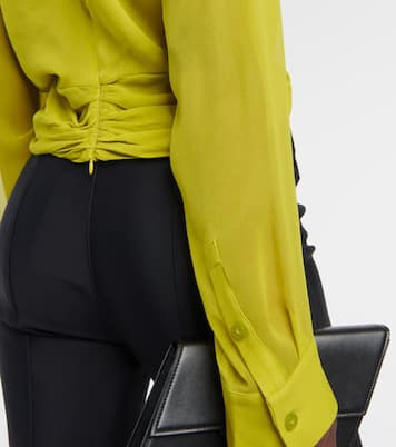 Springs silk georgette blouse | Christopher Esber