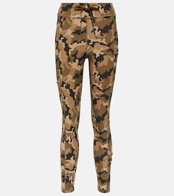 Trekky camouflage mid-rise leggings | The Upside