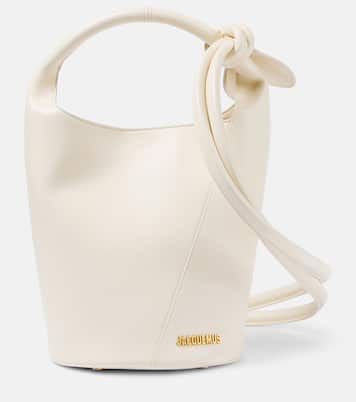 Sac seau Le Petit Tourni Mini en cuir | Jacquemus