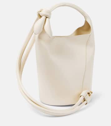 Sac seau Le Petit Tourni Mini en cuir | Jacquemus