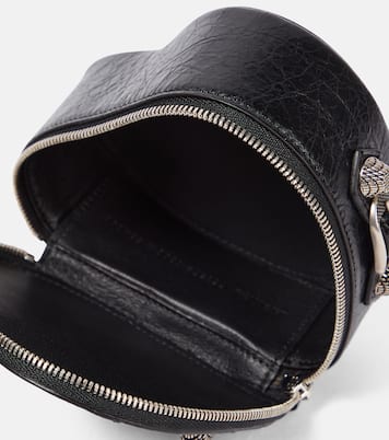 Münzetui Le Cagole Heart aus Leder | Balenciaga