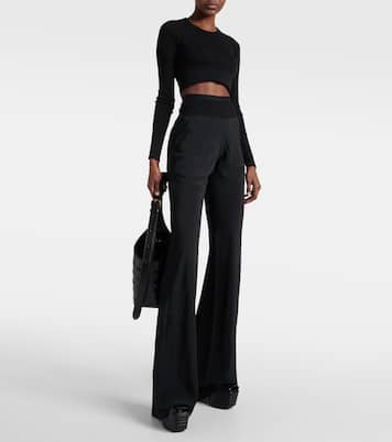 High-rise wide-leg pants | Rick Owens