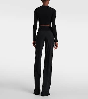 High-rise wide-leg pants | Rick Owens