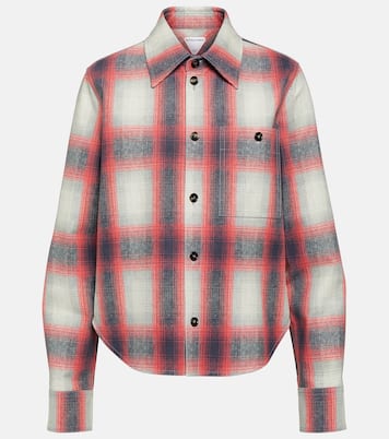 Hemdjacke aus Leder | Bottega Veneta